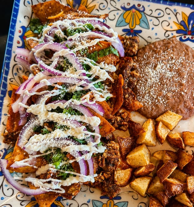 Grandma's Chilaquiles.